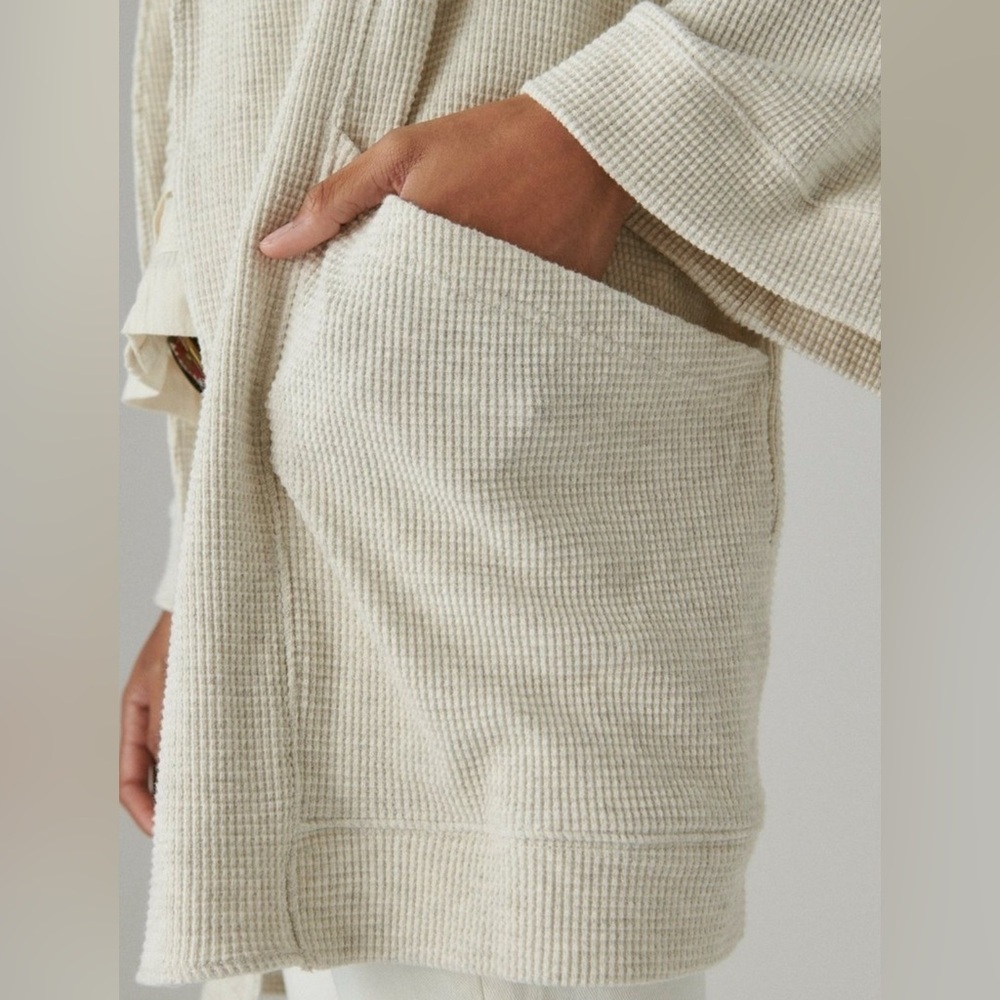 Waffle Textured Kimono size OS - Picture 5 of 10